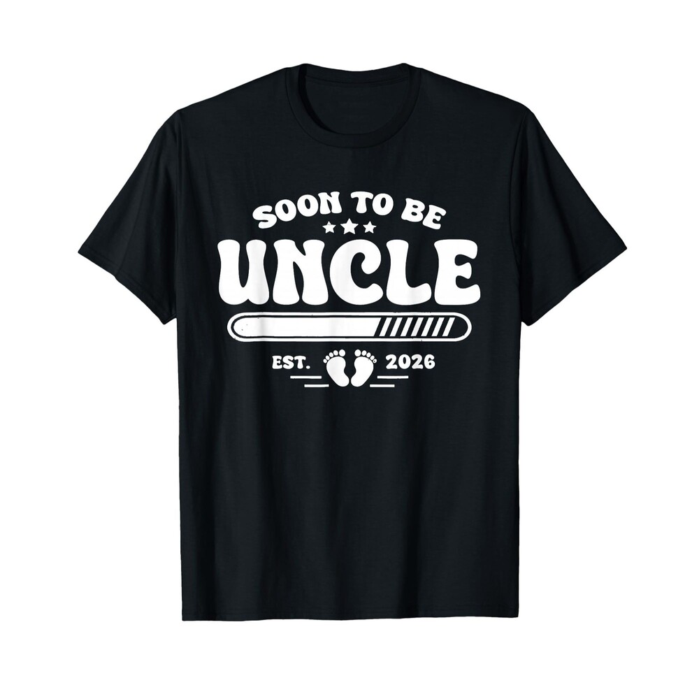 Soon To Be Uncle 2026 Uncle Pregnancy Announcement T-Shirt, SMALL, 6J-172T005